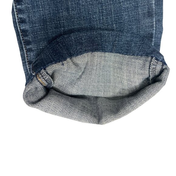 Levi’s Women’s Classic Fit Straight Leg Jeans Blue Mid Rise Stretch Denim Size 4 - Picture 15 of 16